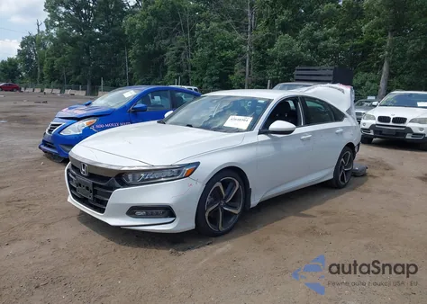 2019 Honda Accord Sport из США, поврежденный, VIN 1HGCV1F37KA134167